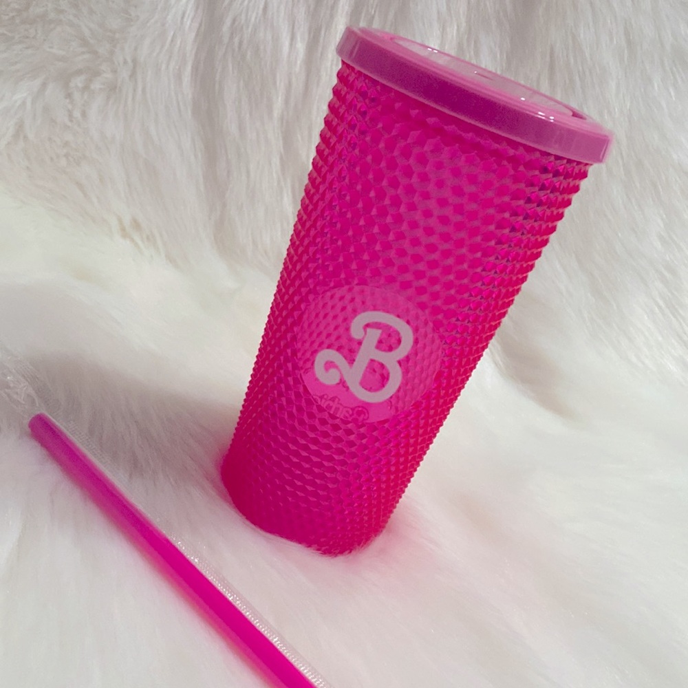 Barbie The Movie Pink Diamond Studded Tumbler NWT Excellent Condition - Picture 9 of 12
